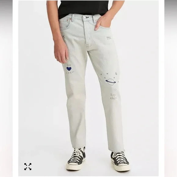 Levi's 501 93 Cropped Stretch Jeans - Picture 16 of 16